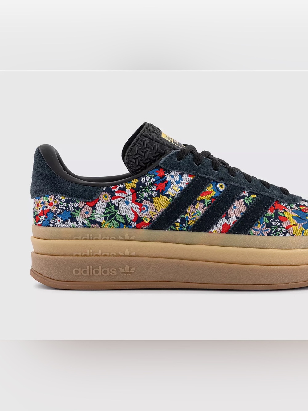 adidas x Liberty Gazelle Floral Navy Platform Sneaker